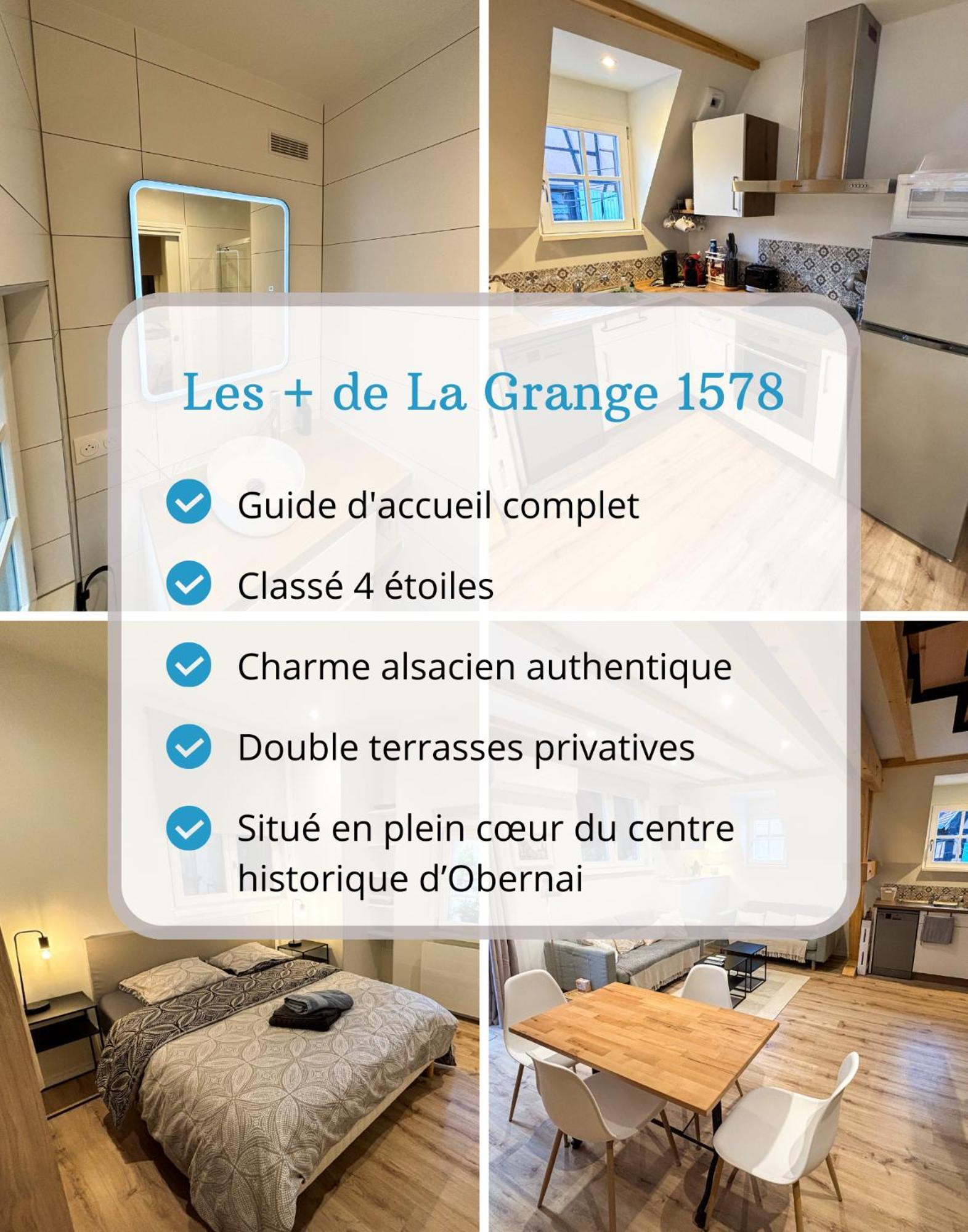 La Grange 1578 - Maison 4 Etoiles - Centre Ville - Commerce A Proximite Obernai Extérieur photo